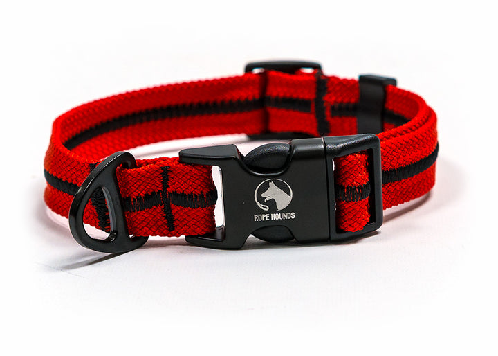 Adventure Dog Collar - Reds/Oranges