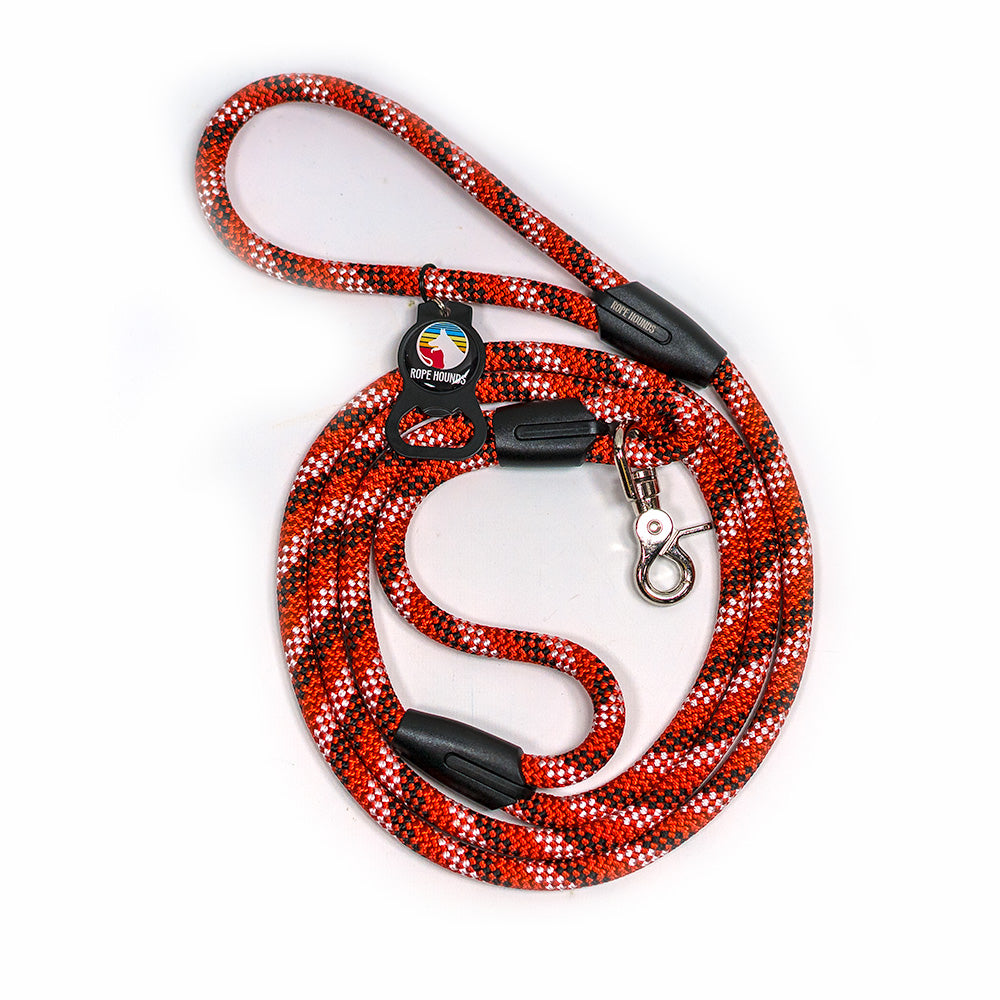 洋楽 Rup Dog Rover Rope Leash (Grape)