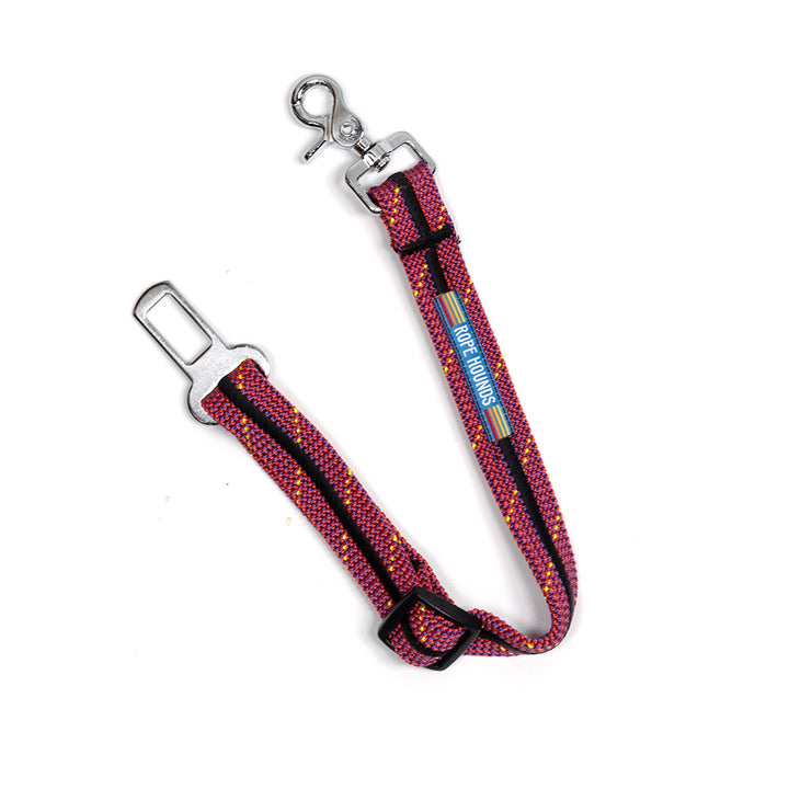 Dog Seat Belt - Pinks/Purples