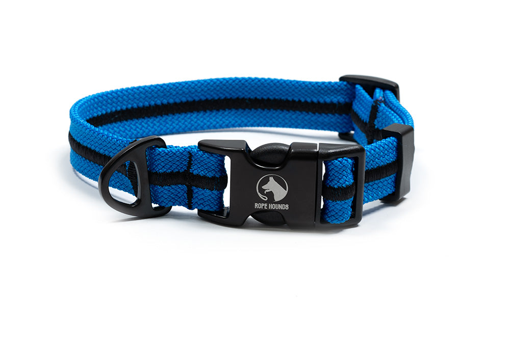 Adventure Dog Collar - Blues
