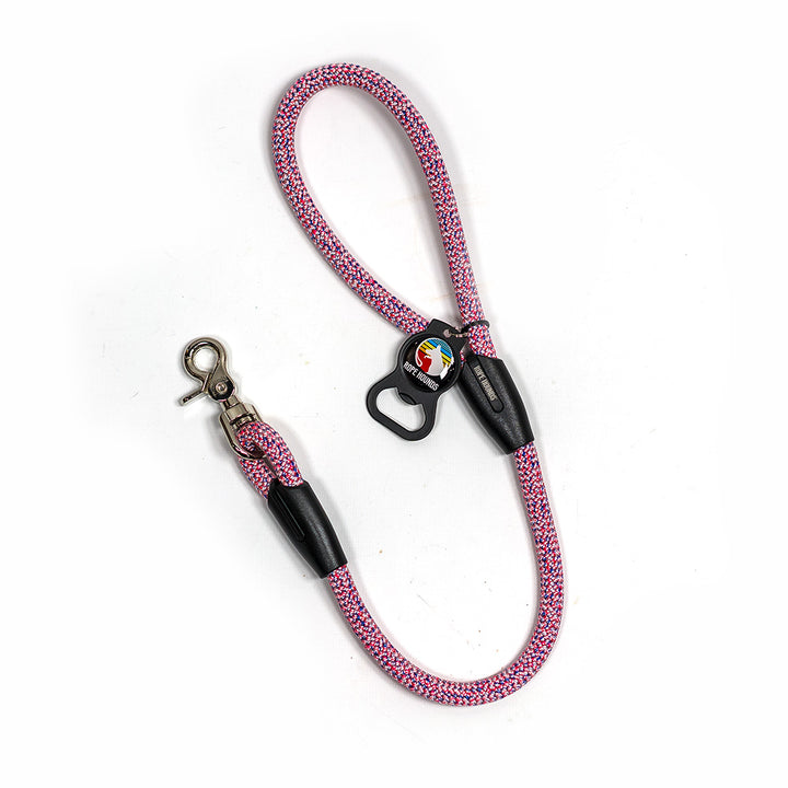 2' Dog Traffic Lead - Pinks/Purples