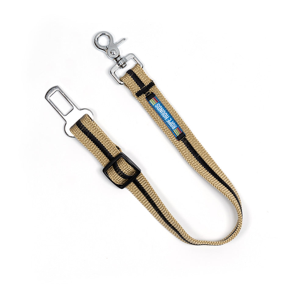 Dog Seat Belt - Neutrals/Multicolor