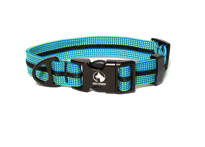 Adventure Dog Collar - Blues