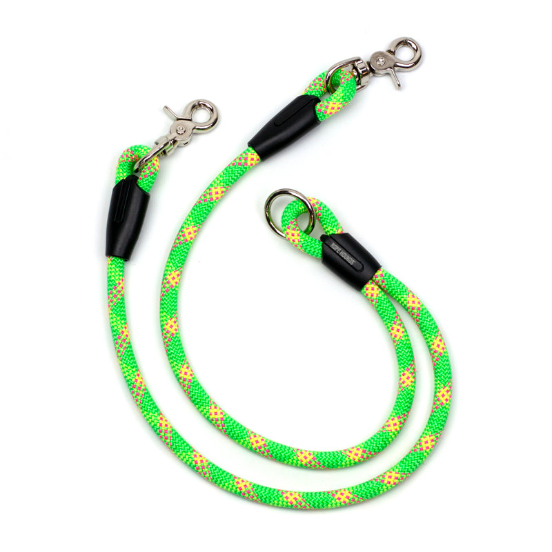 Splitter Leash - Greens - Rope Hounds
