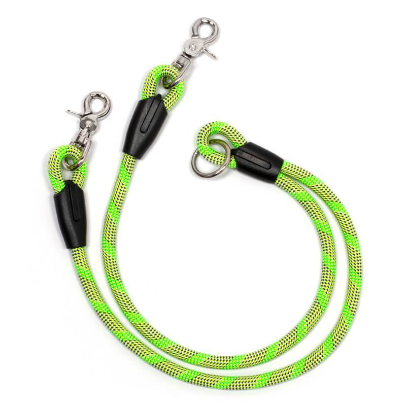 Splitter Leash - Greens - Rope Hounds