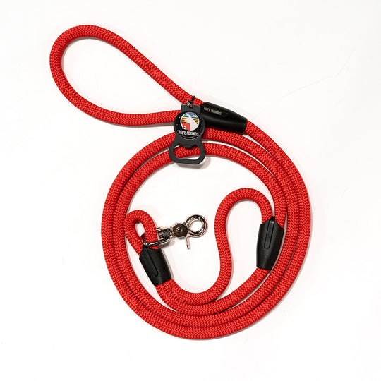 Red Urban Handle Rope Dog leash Rope Hounds