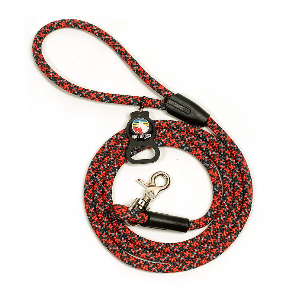 Classic Dog Leash - Reds/Oranges