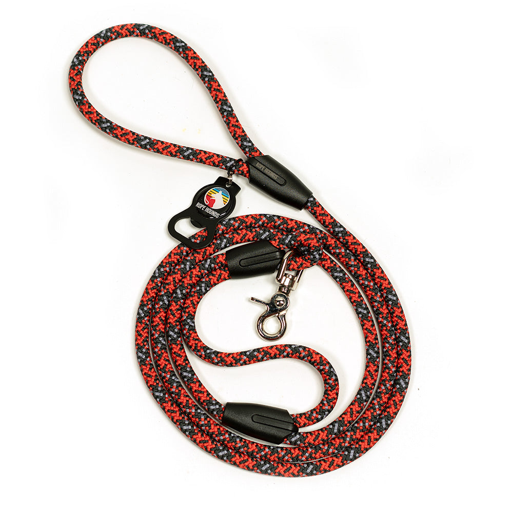 Urban Handle Dog Leash - Reds/Oranges