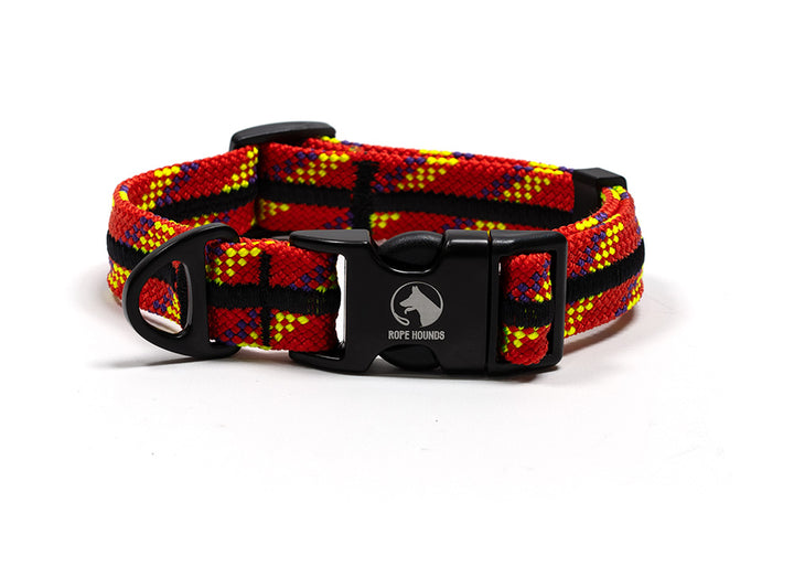 Adventure Dog Collar - Reds