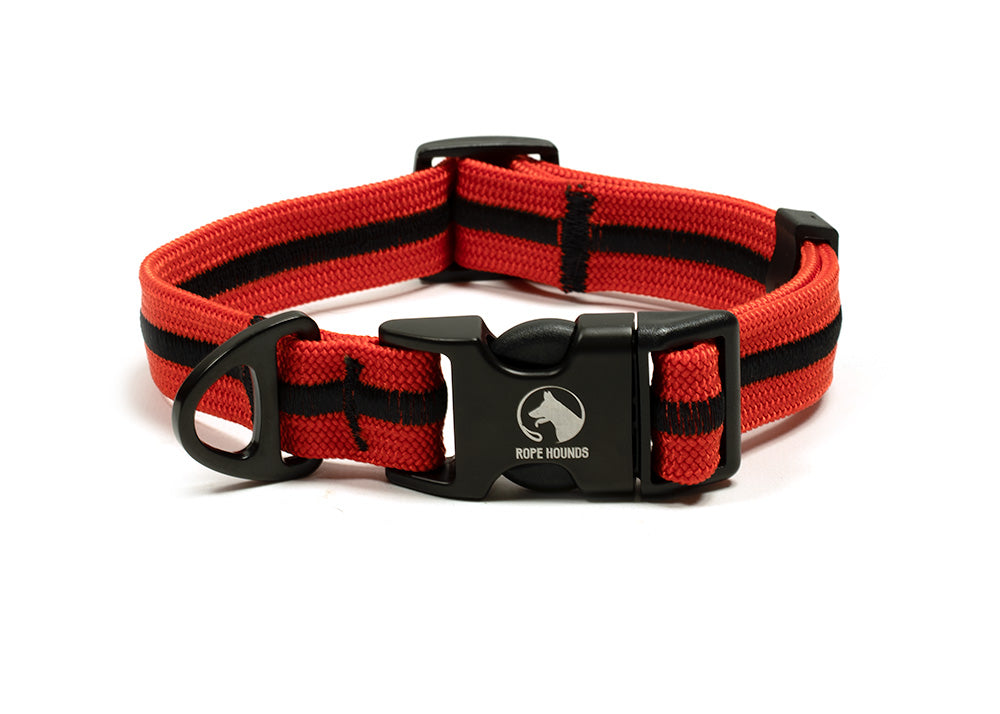 Adventure Dog Collar - Reds/Oranges