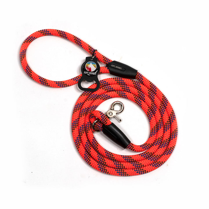 Classic Dog Leash - Reds/Oranges