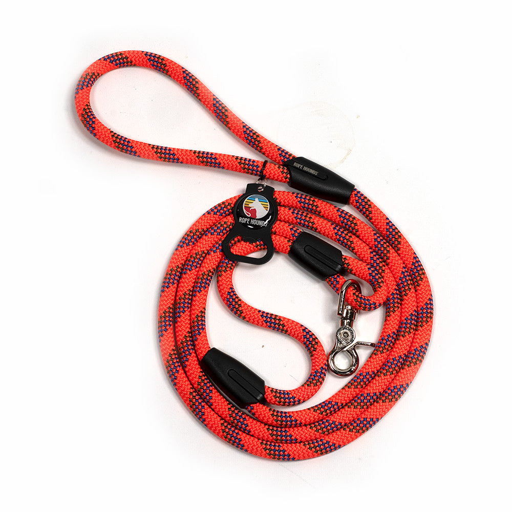 Urban Handle Dog Leash - Reds/Oranges