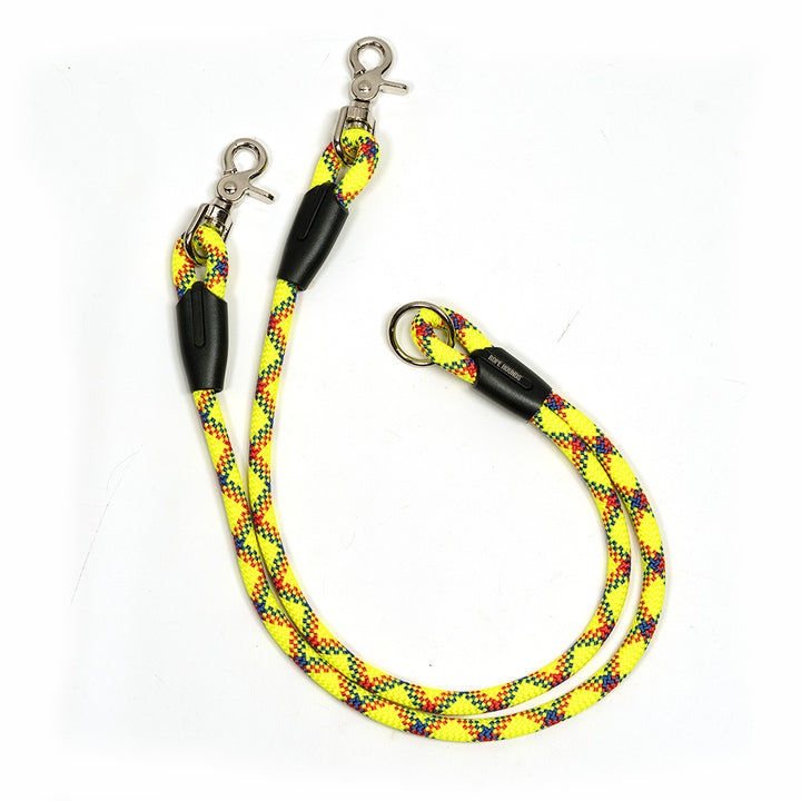 Splitter Dog Leash - Greens/Yellows