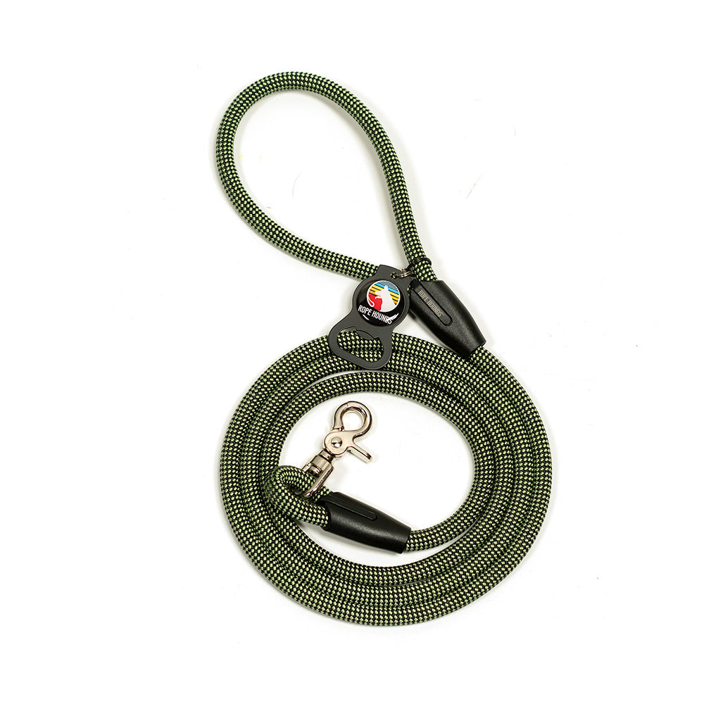 Classic Dog Leash - Greens/Yellows