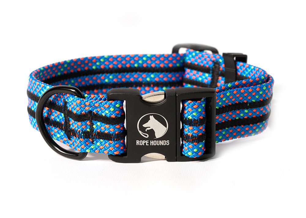 Wide Rope Dog Collar – Rope Hounds