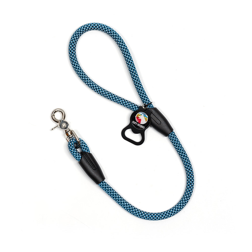 2' Blue Rope Traffic Lead/ Dog Leash Cannonball