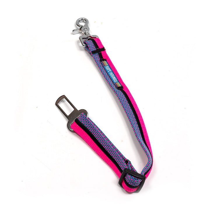 Dog Seat Belt - Pinks/Purples