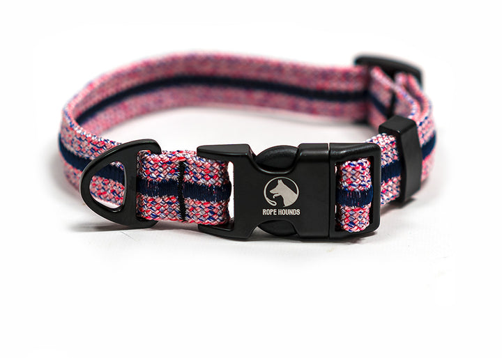 Adventure Dog Collar - Pinks/Purples