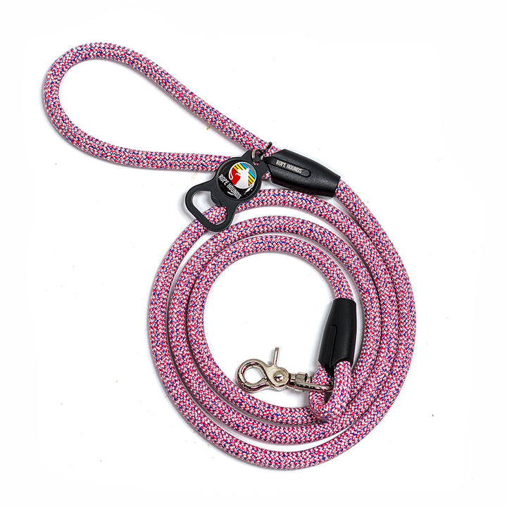 Classic Dog Leash - Pinks/Purples