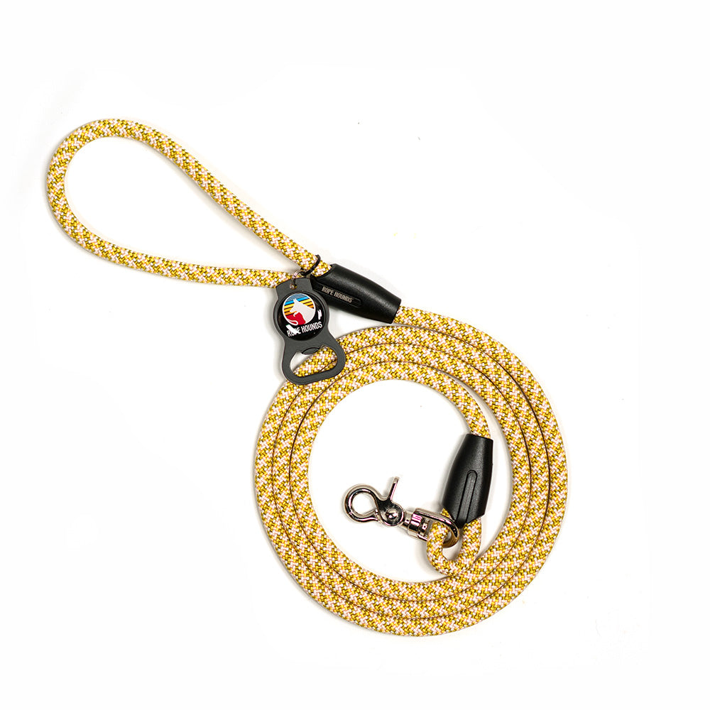 Classic Dog Leash - Greens/Yellows
