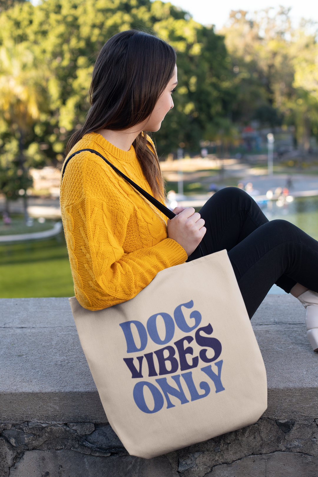 Dog Vibes Only Tote
