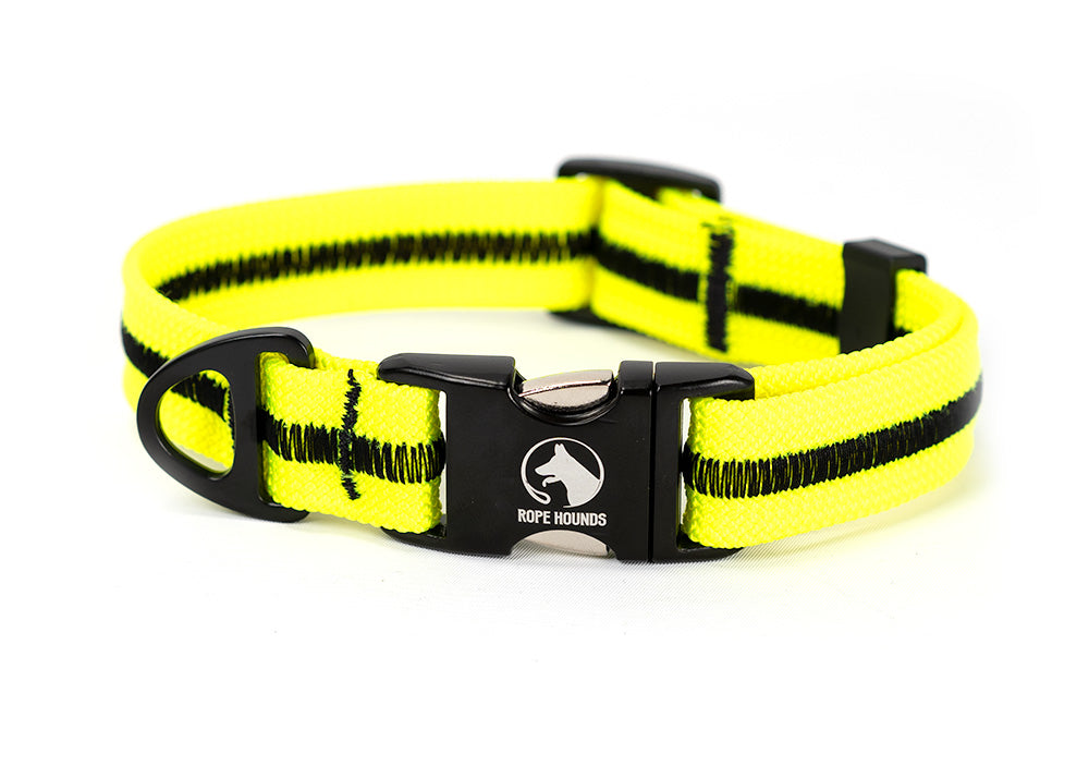 Rope Hounds yellow adventure rope collar