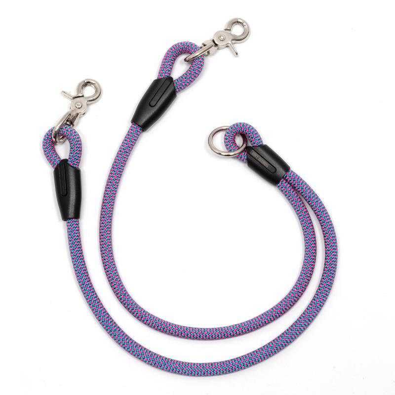 Splitter Leash - Pinks/Purples - Rope Hounds